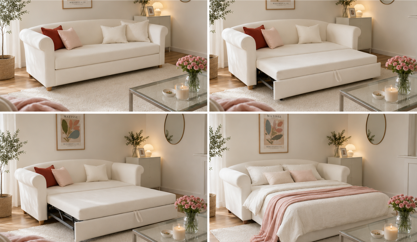 Modern küçük salon dekorasyonu